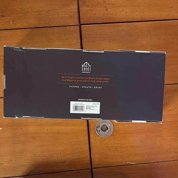 Hearth & Hand Bell Garland - White and Gray - Picture 2 of 3